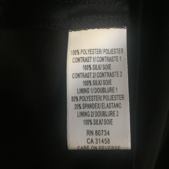 SOLD BCBG beaded black cocktail dress - Picture 7 of 7